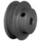 B&B Manufacturing 50-2P06-6FA3, Timing Pulley, Aluminum, Clear Anodized,  50-2P06-6FA3 - alternate 2